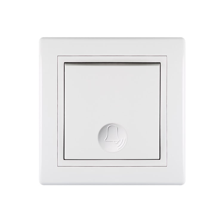 Taster sklopka za zvono 10A 250V beli