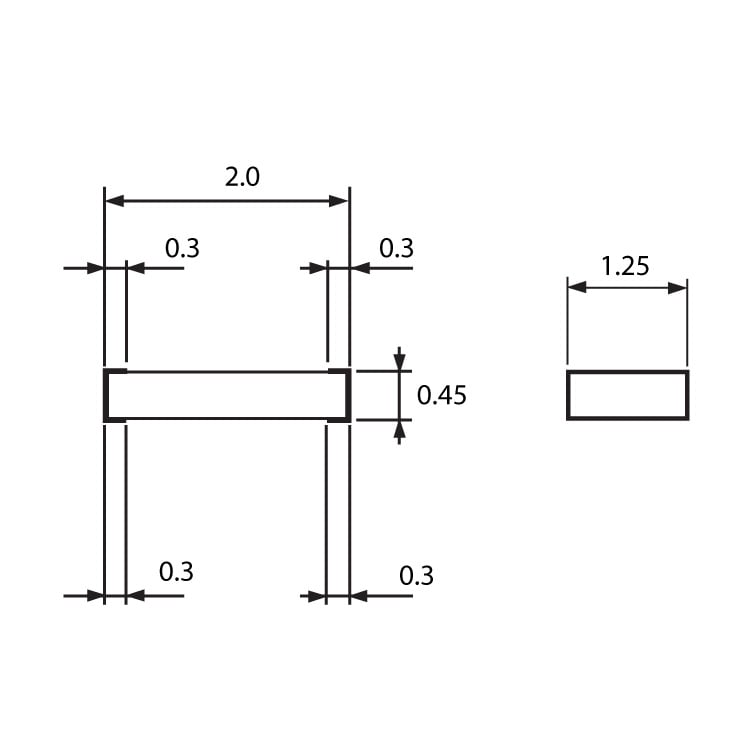 SMD otpornik 1% 5,6K 1/8W