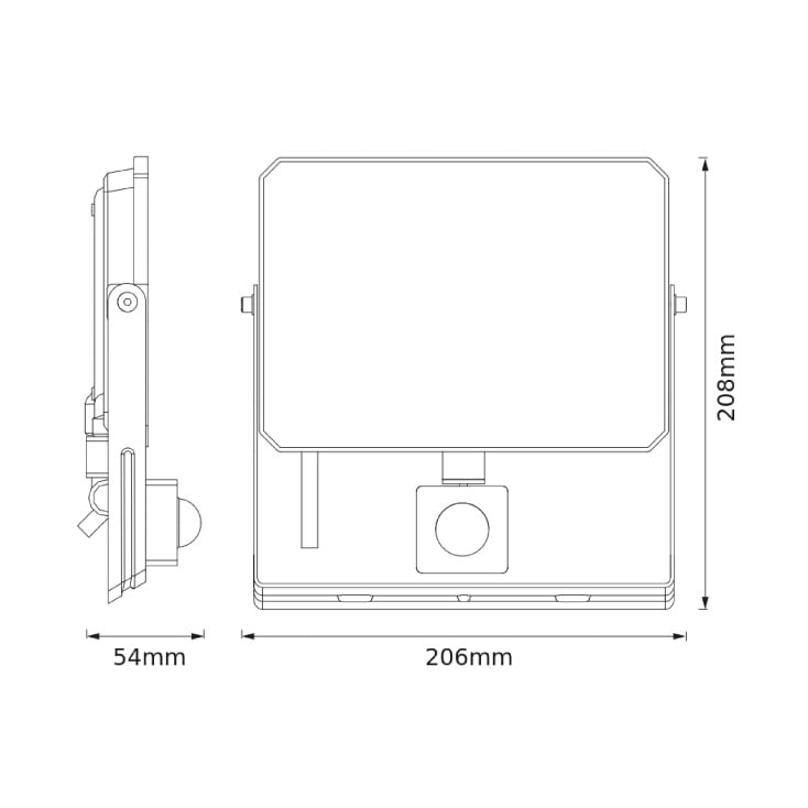 OSRAM LED reflektor sa PIR senzorom 50W 6500K