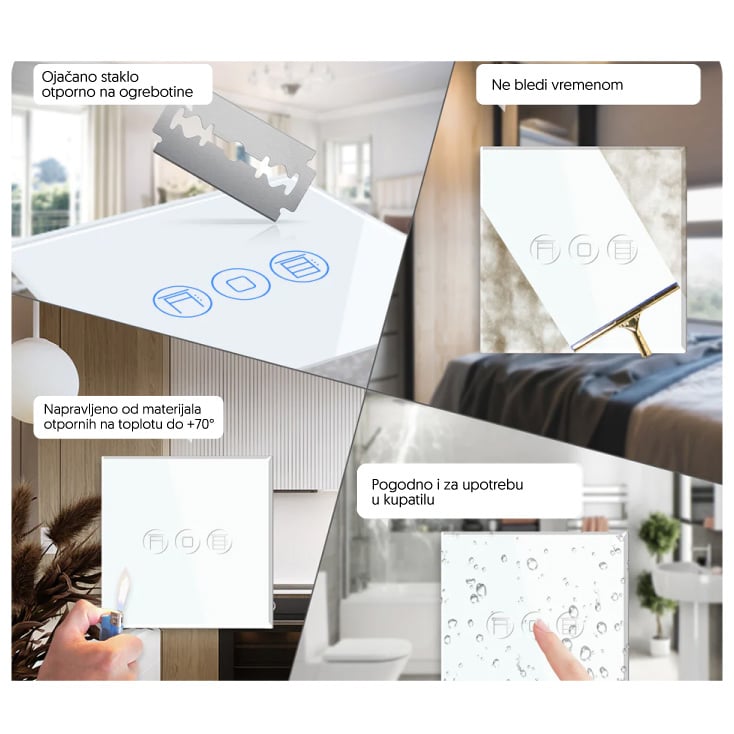 Wi-Fi smart prekidač za roletne