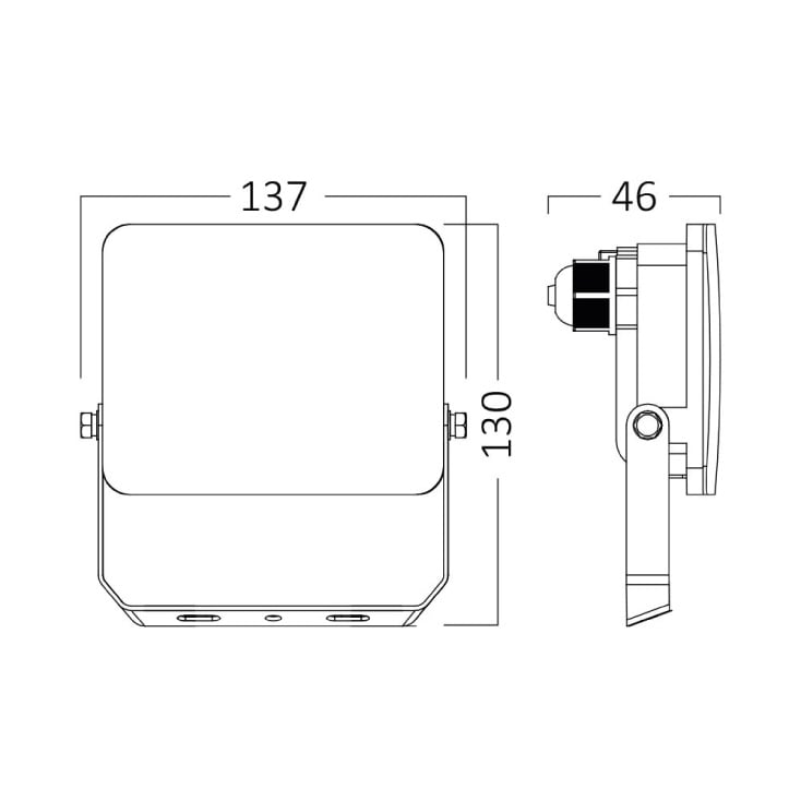 BRAYTRON CCT LED reflektor 20W