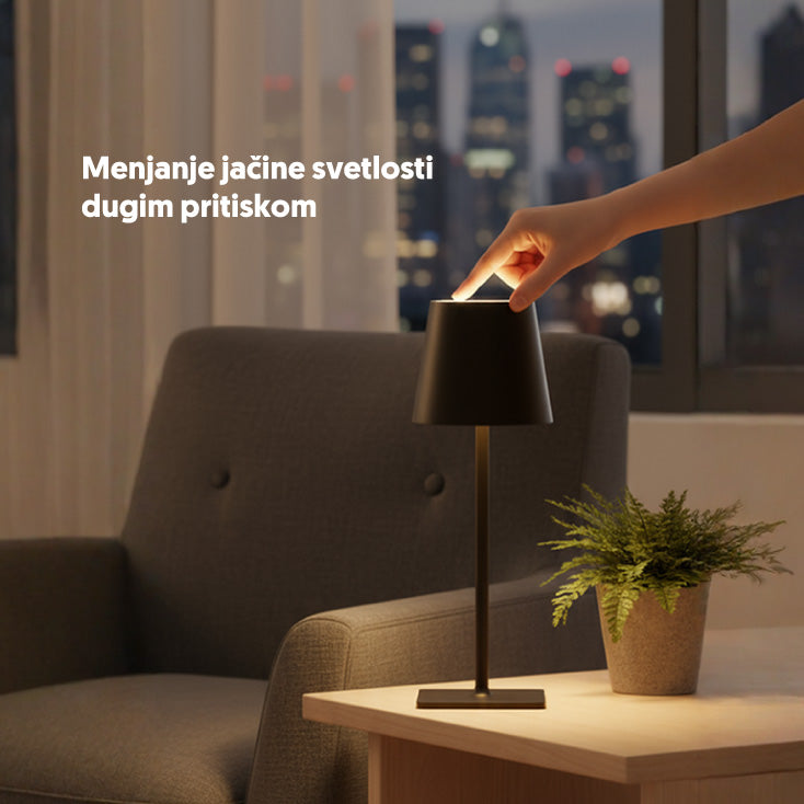 PROSTO stona punjiva LED lampa CCT 1200mAh