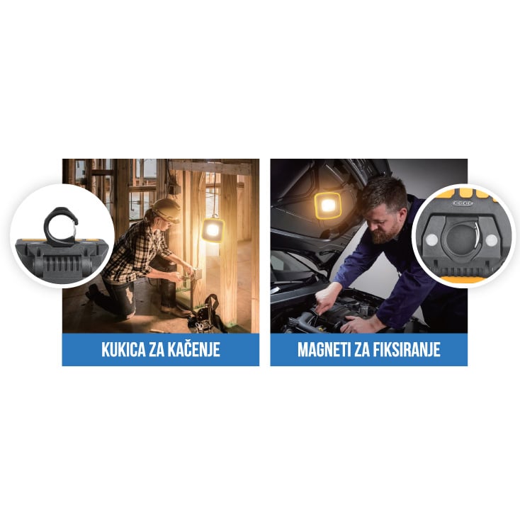 Prenosni punjivi LED reflektor 20W