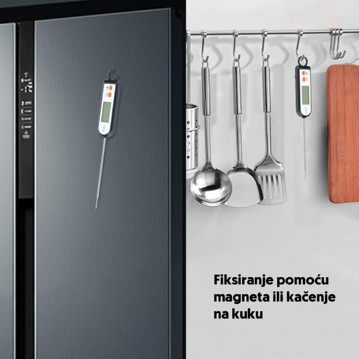 Vodootporni ubodni termometar -50C°~300C°