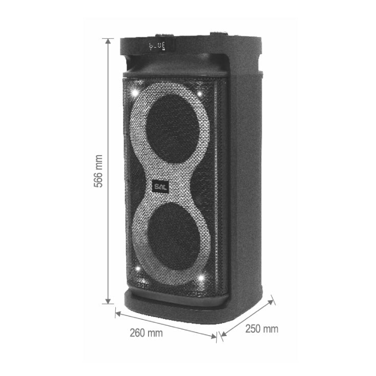 Prenosna zvučna kutija sa Bluetooth konekcijom 60W