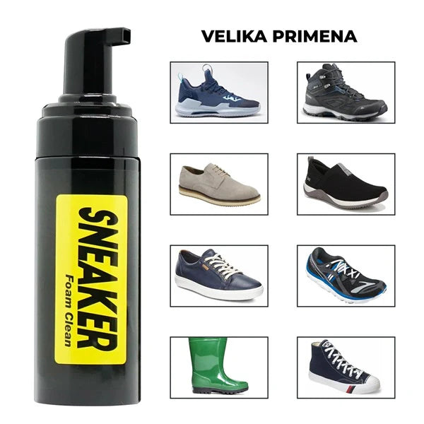 Set sa penom za čišćenje obuće i Vrećica za pranje obuće