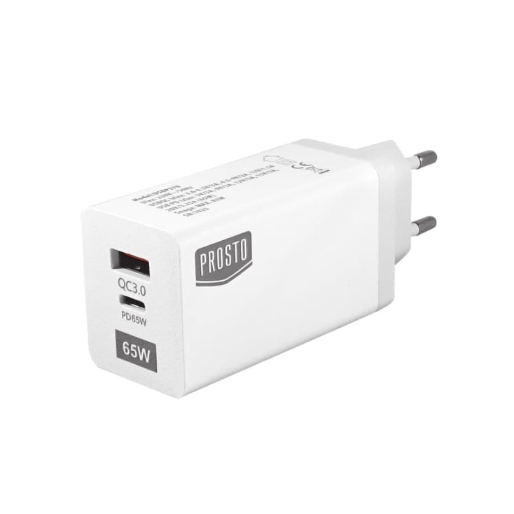 Univerzalni brzi PD punjač 1xUSBC/PD + 1xUSBA/QC3
