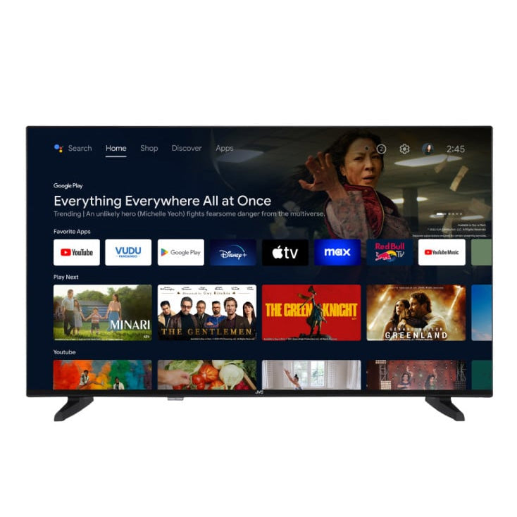 JVC smart 4K TV 50"