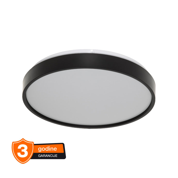 OSRAM LED plafonjera sa senz. 18W 4000K IP20 crna