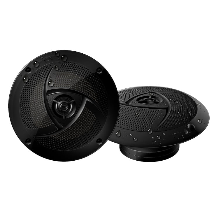 Nepromočivi ugradni zvučnici 130mm 50W crni