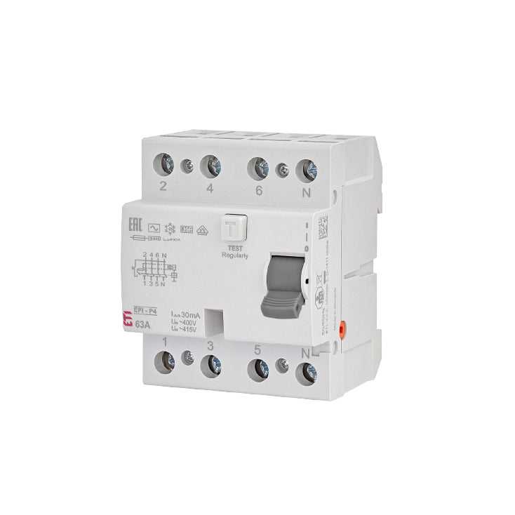 ETI FID sklopka EFI-P4 AC 63, 0.03A