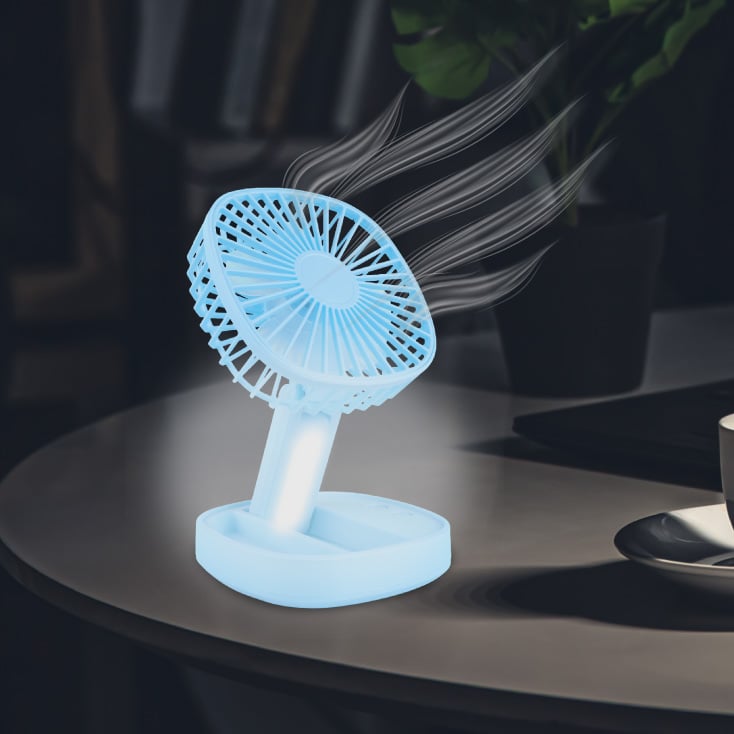 PROSTO plavi stoni USB mini ventilator