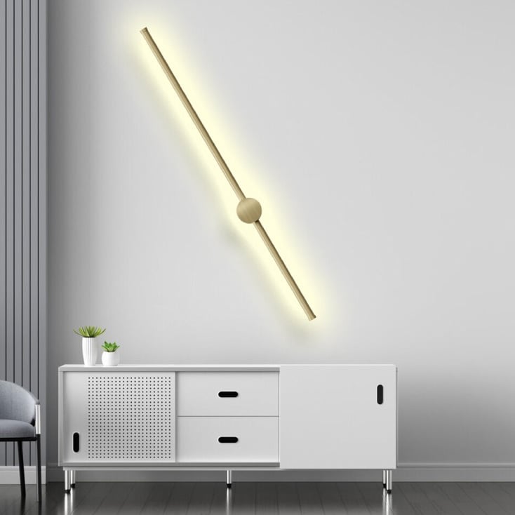 BRAYTRON zlatna zidna LED lampa 16W