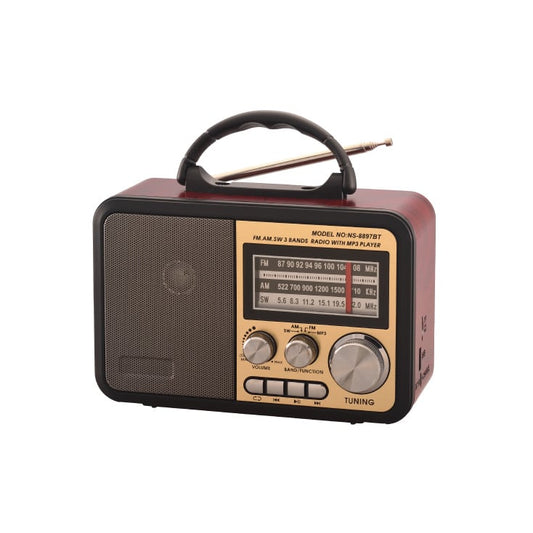 Prenosni retro Bluetooth radio 8897BT/C
