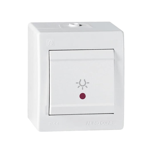 Taster za svetlo PVC IP44 10A 250V