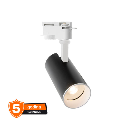 OSRAM TWO TONE crni monofazni šinski reflektor 6W