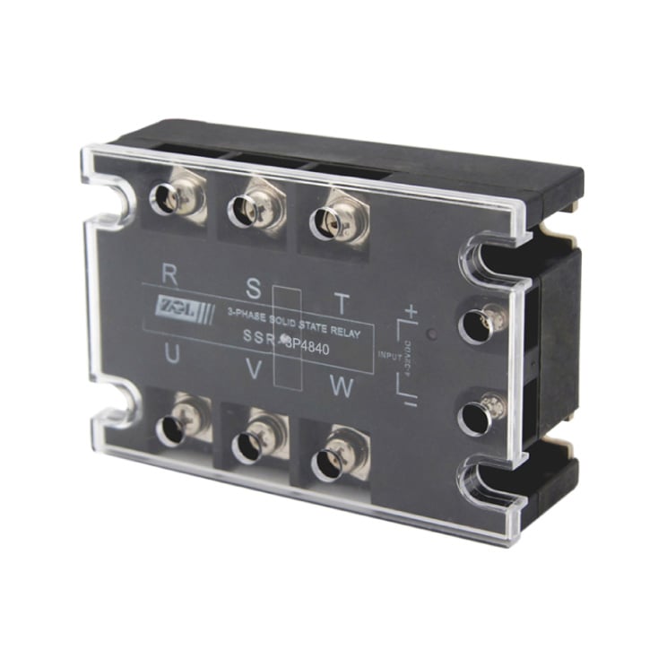 Solid state trofazni relej SSR-3P4840, 40A/480Vac
