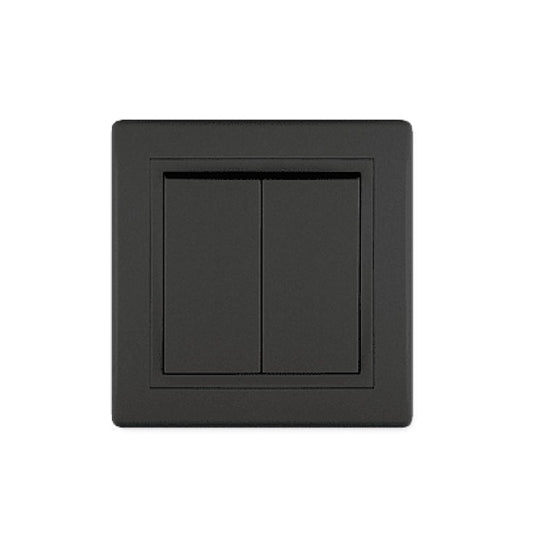 Sklopka serijska 10A 250V crna soft