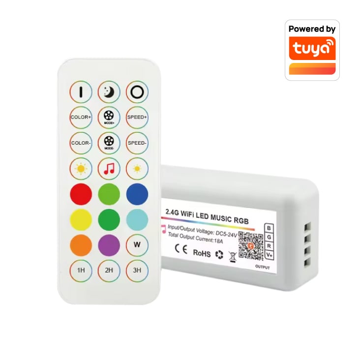 Wi-Fi smart LED kontroler RGB 216W
