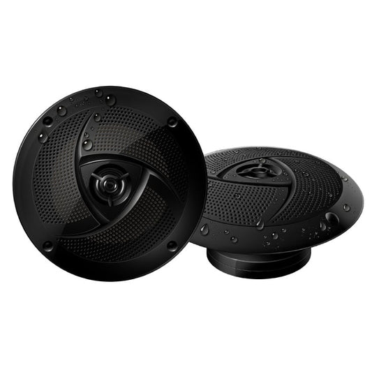 Nepromočivi ugradni zvučnici 165mm 75W crni