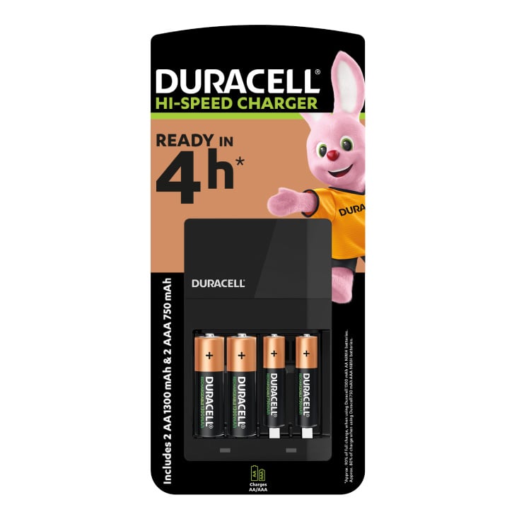 Punjač akumulatora + 2 AA 1300mAh i 2 AAA 750mAh