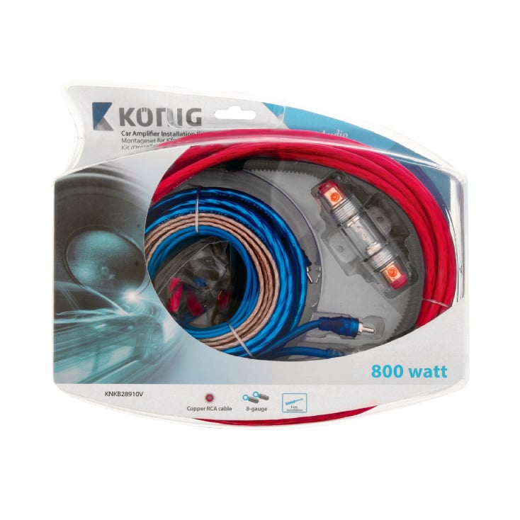 Set za povezivanje auto pojačala 800W