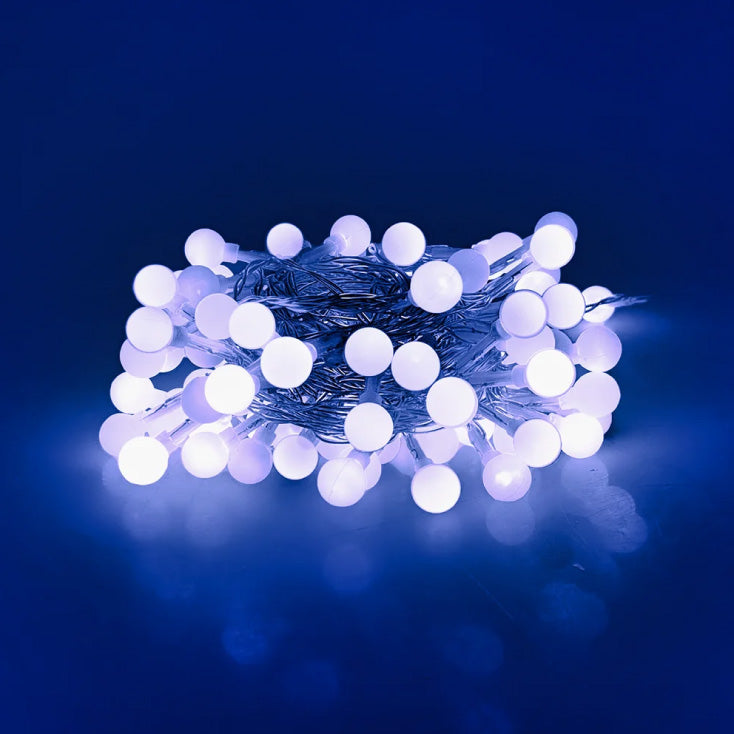 Lampice za jelku sa 100 hladno belih LED dioda 10m