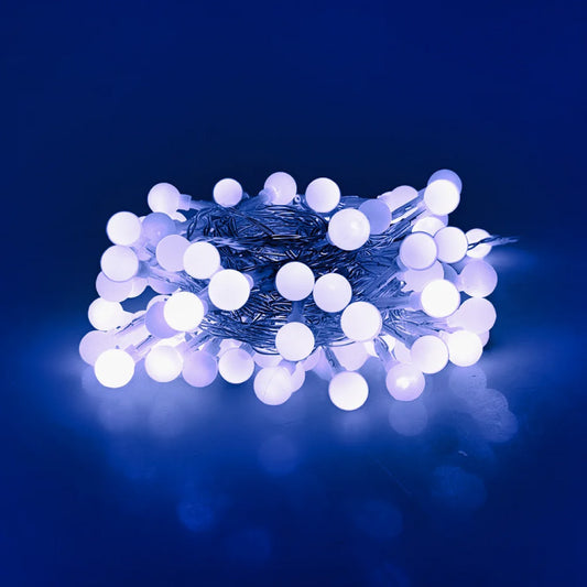Lampice za jelku sa 100 hladno belih LED dioda 10m