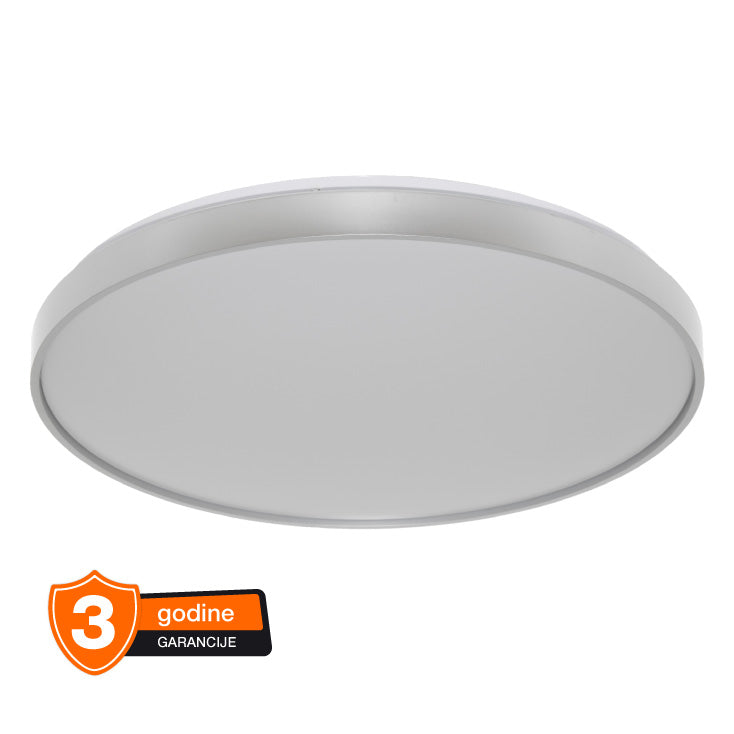 OSRAM LUXO srebrna LED plafonjera 60W 4000K IP20