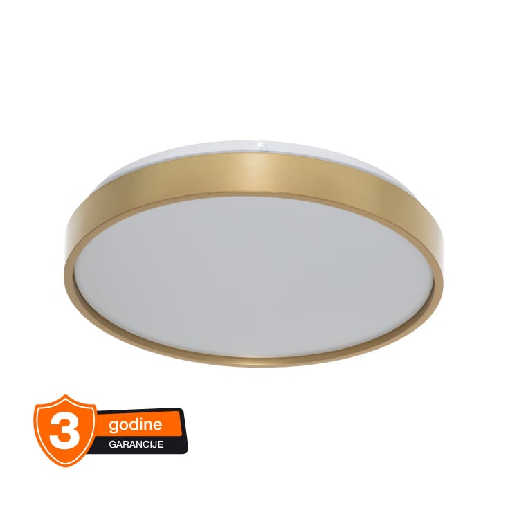OSRAM LED plafonjera sa sen. 18W 4000K IP20 zlatna