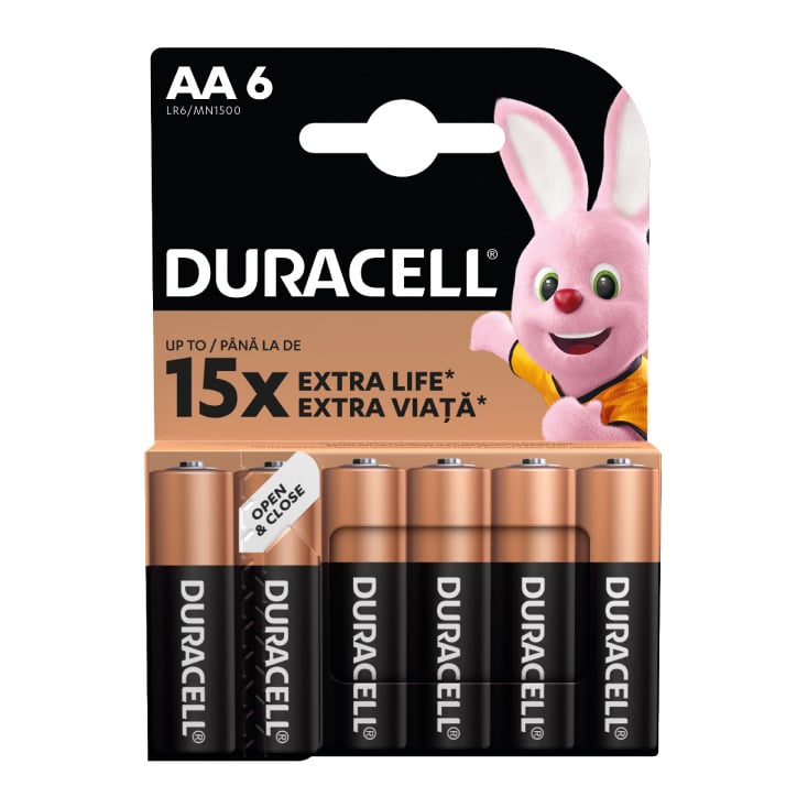 Duracell alkalne baterije AA