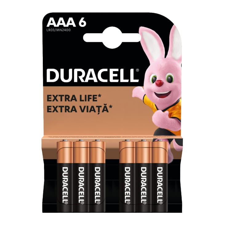Duracell alkalne baterije AAA