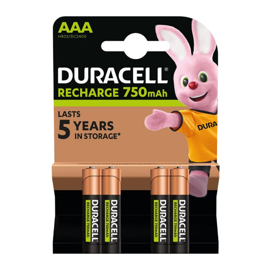 Duracell punjive baterije AAA 750 mAh