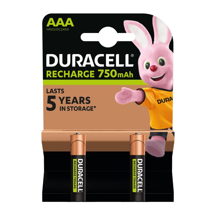 Duracell punjive baterije AAA 750 mAh