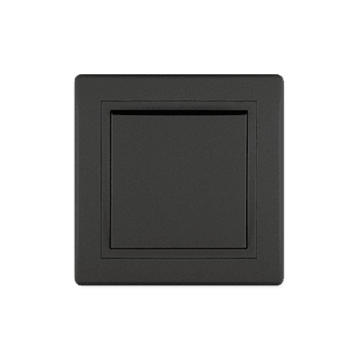 Sklopka naizmenična 10A 250V crna soft