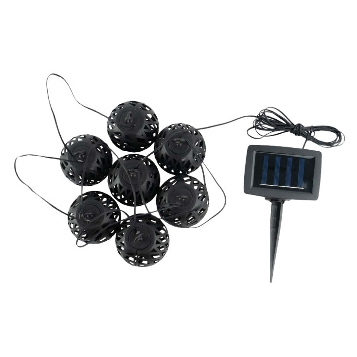 Solarni LED niz 4.8 m, 7 lampiona