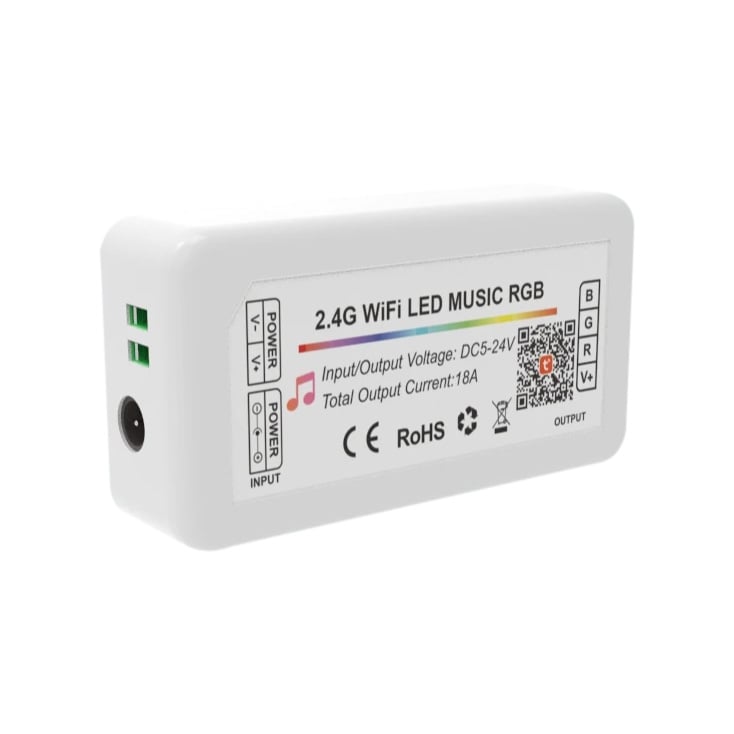 Wi-Fi smart LED kontroler RGB 216W