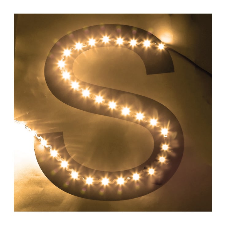Savitljiva LED traka toplo bela 60 LED / 1m