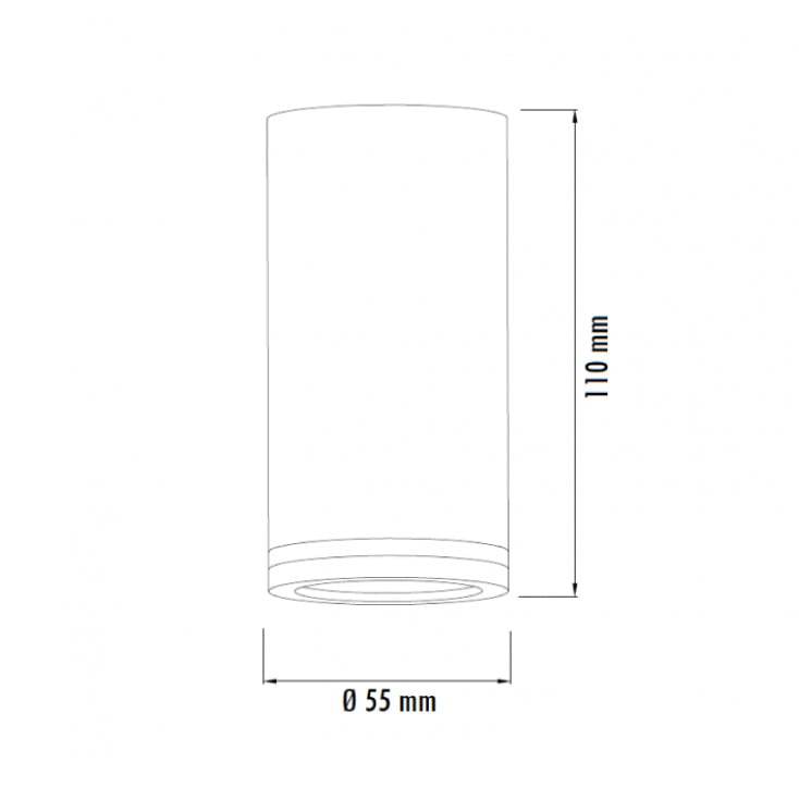 Spot lampa 1xGU10