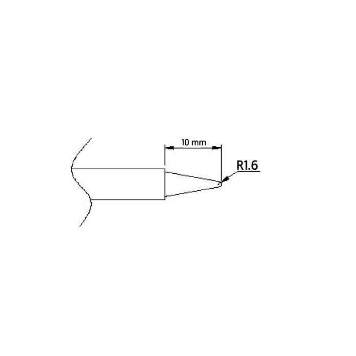 Vrh za lemilicu ZD-8962, 1,6mm