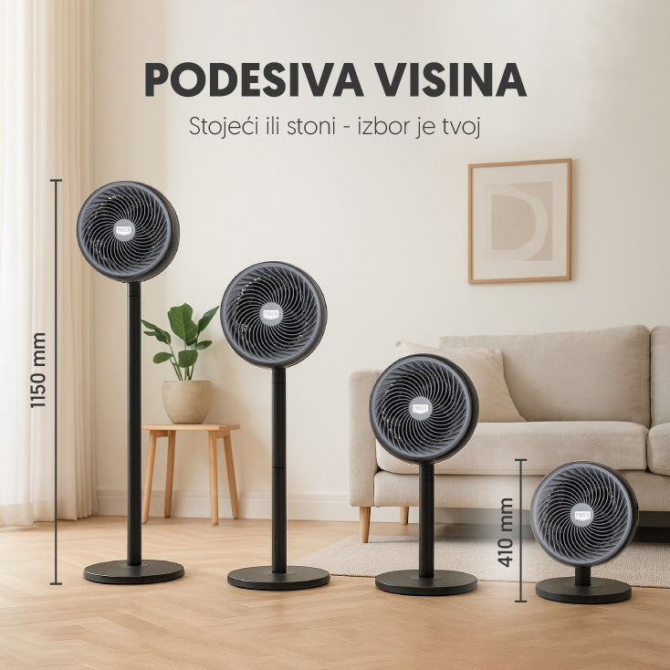 PROSTO stojeći ventilator TURBO, 75W