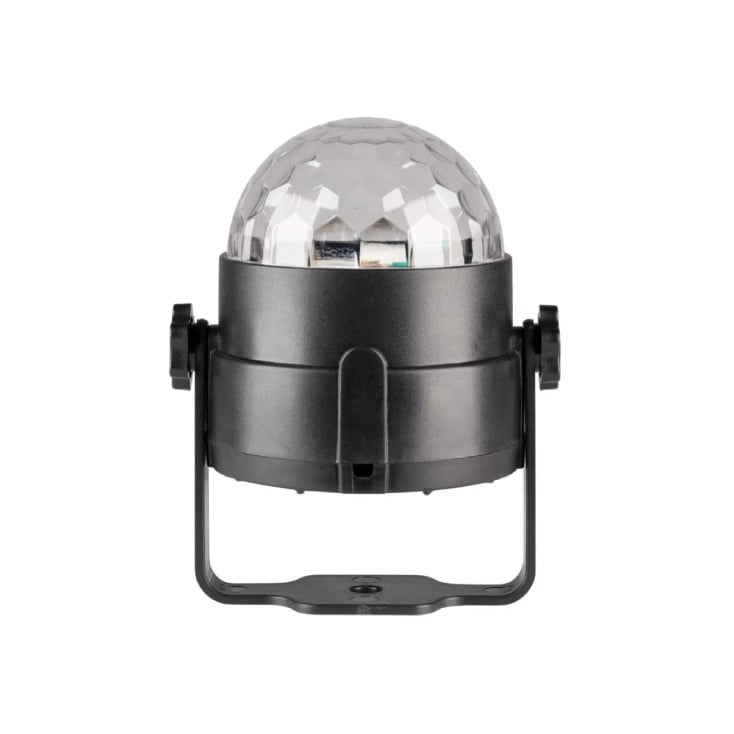 Mini RGB disko kugla 80mm, USB, do 100m2