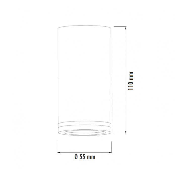 Spot lampa 1xGU10