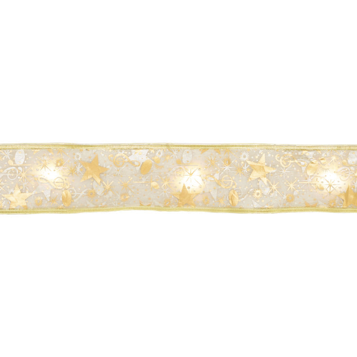 LED svetleći niz zlatna traka sa 50 LED dioda