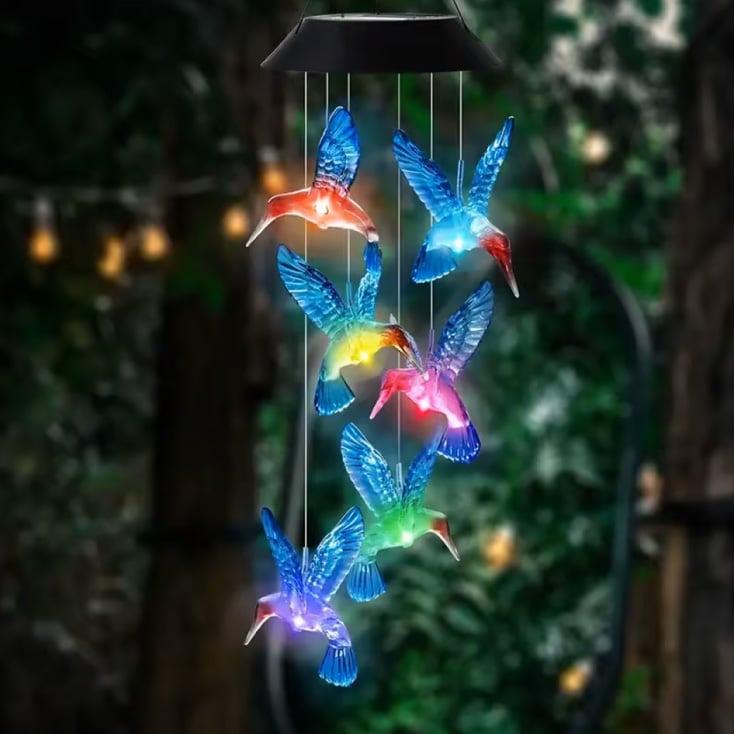 Viseća solarna LED lampa "kolibri"