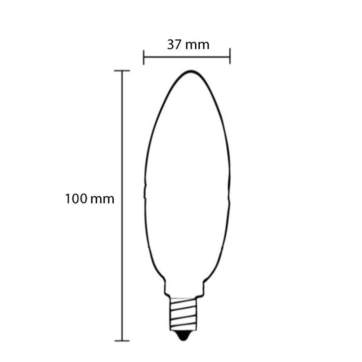 LED sijalica toplo bela 4.9W OSRAM