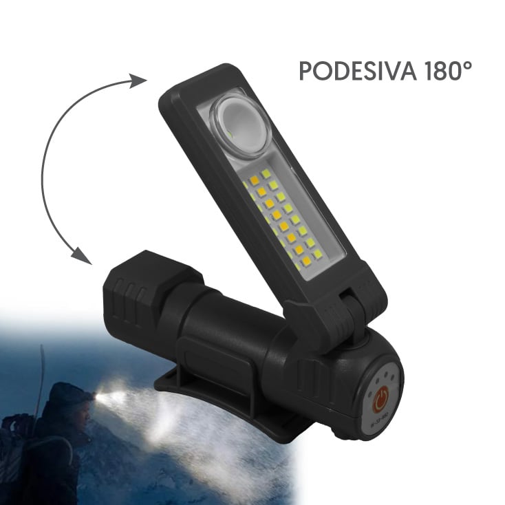 LED naglavna punjiva lampa
