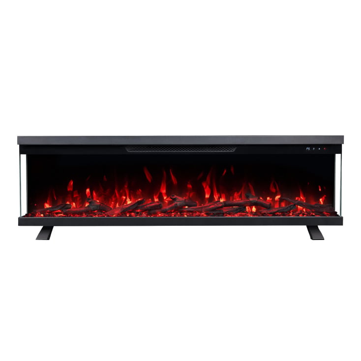 PROSTO smart elekt. panorama 50" 3u1 kamin 1800W