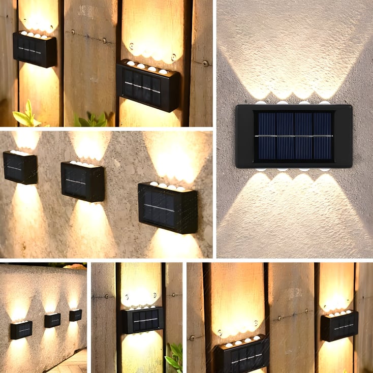 Nazidna solarna lampa - 2 kom.