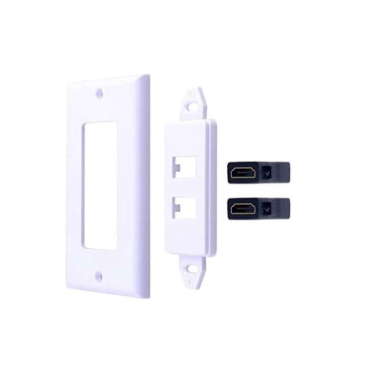 Dupla HDMI utičnica sa 2 HDMI kabla